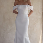 Model Wearing Jacqui Wedding Dress - A Perfect Bridal Choice